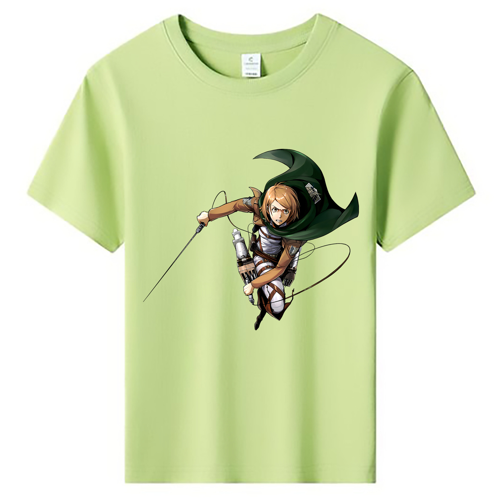（画像用） 進撃の巨人 ペトラ·ラル Attack on Titan Petra Rall 綿100％キッズTシャツ（フロントプリント）